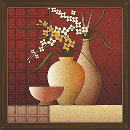 Floral Art Paintings (FS-977)